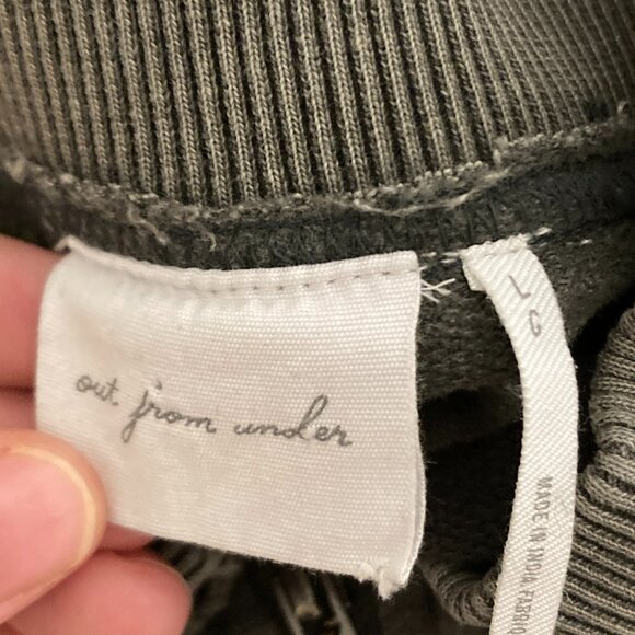 Urban Outfitters Faye Full Zip Oversized Sweatshirt Size L - Picture 7 of 10